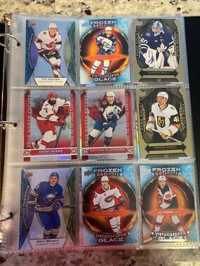 Collection of Tim Hortons Hockey cards with 43 cards total